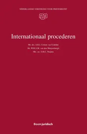 Omslag van Internationaal procederen