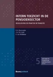 Omslag van Intern toezicht in de pensioensector