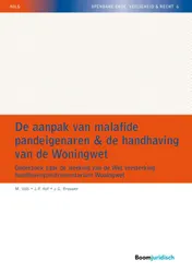 Omslag van De aanpak van malafide pandeigenaren & de handhaving van de woningwet