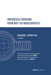 Omslag van Universele werking voor niet-EU-insolventies?