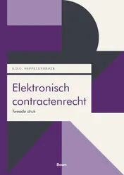 Omslag van Elektronisch contractenrecht