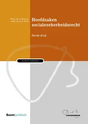 Omslag van Hoofdzaken socialezekerheidsrecht