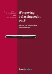 Omslag van Wetgeving belastingrecht 2018