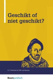 Omslag van Geschikt of niet geschikt?