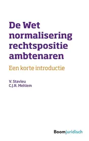 Omslag van De Wet normalisering rechtspositie ambtenaren