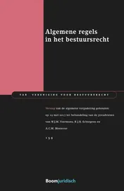 Omslag van Algemene regels in het bestuursrecht
