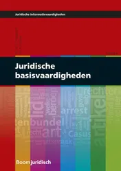 Omslag van Juridische basisvaardigheden