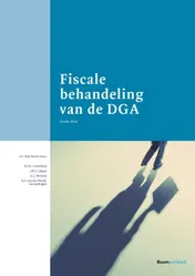 Omslag van Fiscale behandeling van de DGA