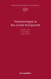 Omslag van Vernieuwingen in het civiele bewijsrecht