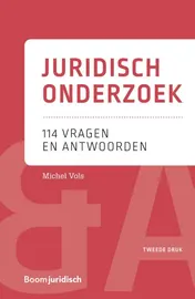 Omslag van Juridisch onderzoek