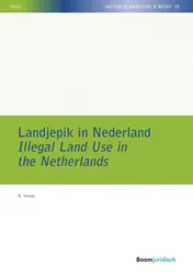 Omslag van Landjepik in Nederland / Illegal Land Use in the Netherlands