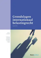 Omslag van Grondslagen internationaal belastingrecht