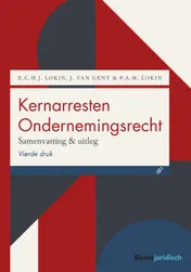 Omslag van Kernarresten Ondernemingsrecht