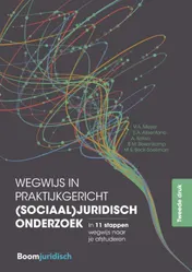 Omslag van Wegwijs in praktijkgericht (sociaal)juridisch onderzoek