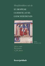 Omslag van Hoofdstukken uit de Europese Codificatiegeschiedenis