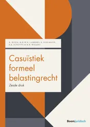 Omslag van Casuïstiek formeel belastingrecht