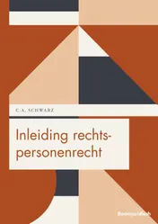 Omslag van Inleiding rechtspersonenrecht