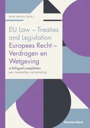 Omslag van EU Law - Treaties and Legislation / Europees Recht - Verdragen en Wetgeving