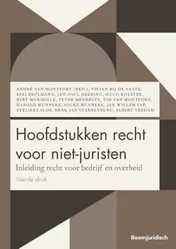 Omslag van Hoofdstukken recht voor niet-juristen