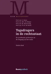 Omslag van Togadragers in de rechtsstaat