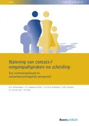 Omslag van Naleving van contact-/omgangsafspraken na scheiding
