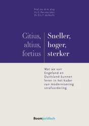 Omslag van Citius, altius, fortius – Sneller, hoger, sterker