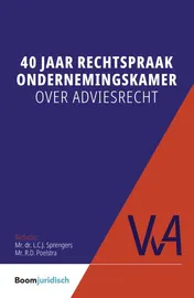 Omslag van 40 jaar rechtspraak Ondernemingskamer over adviesrecht
