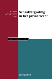 Omslag van Schaalvergroting in het Privaatrecht
