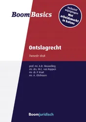 Omslag van Boom Basics Ontslagrecht