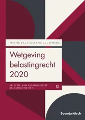 Omslag van Wetgeving belastingrecht 2020