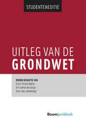 Omslag van Uitleg van de Grondwet
