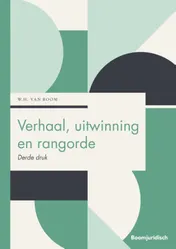 Omslag van Verhaal, uitwinning en rangorde