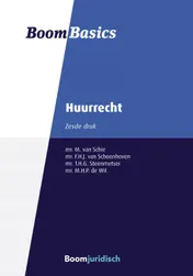Omslag van Boom Basics Huurrecht