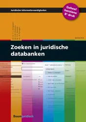 Omslag van Zoeken in juridische databanken