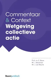 Omslag van Wetgeving collectieve actie
