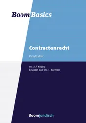 Omslag van Boom Basics Contractenrecht