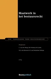 Omslag van Maatwerk in het bestuursrecht