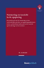 Omslag van Normering en toezicht in de opsporing