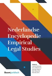 Omslag van Nederlandse Encyclopedie Empirical Legal Studies
