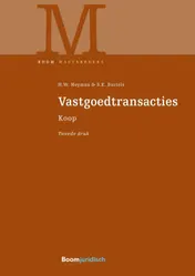 Omslag van Vastgoedtransacties