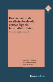 Omslag van Discriminatie als strafbeïnvloedende omstandigheid bij strafbare feiten