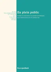 Omslag van En plein public