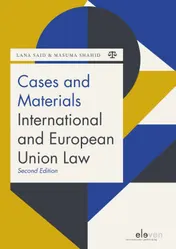 Omslag van Cases and Materials International and European Union Law