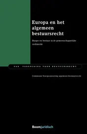Omslag van Europa en het algemeen bestuursrecht