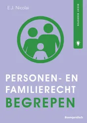 Omslag van Personen- en Familierecht begrepen
