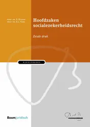 Omslag van Hoofdzaken socialezekerheidsrecht