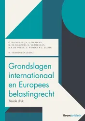 Omslag van Grondslagen internationaal belastingrecht
