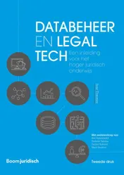 Omslag van Databeheer en legal tech