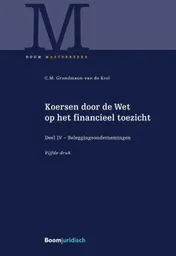 Omslag van deel IV Beleggingsondernemingen