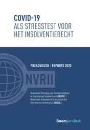 Omslag van Covid-19 als stresstest voor het insolventierecht